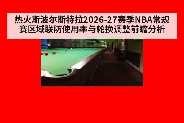 热火斯波尔斯特拉2026-27赛季NBA常规赛区域联防使用率与轮换调整前瞻分析